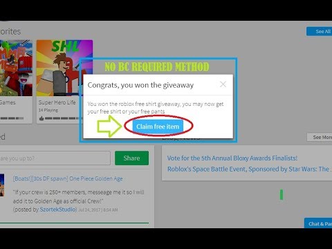 How To Get Free Items On Roblox No Bc Required Youtube - roblox free items bc tbc obc items for nbc youtube