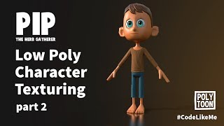Low Poly Game Character Texturing part 2 - #15