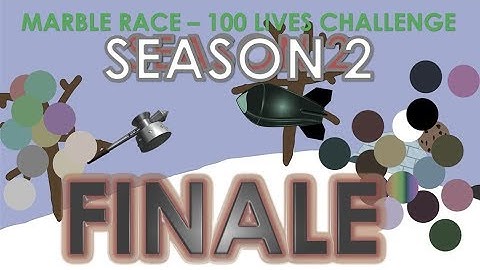 Marble Race - 100 Lives! Season 2 Part 14 (Finale)