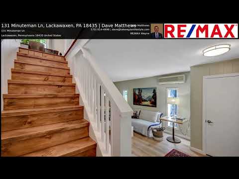 131 Minuteman Ln, Lackawaxen, PA home video tour