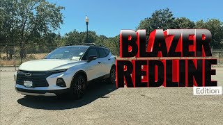 22 Chevy Blazer 3LT AWD RedLine Edition in Silver Ice Metallic