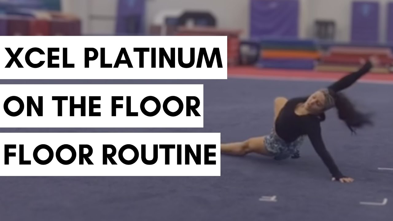 On The Floor Gymnastics Floor Routine | Taylor Krippner
