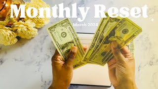 MONTHLY RESET | Financial Reset | Set Goals With Me #budgeting #finacialreset