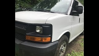 Chevy Express van, ABS Control Module Replacement, ABS Light on, Fixed!