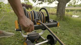 Fiskars Waterwheel XL Manual Reel-in Hose set