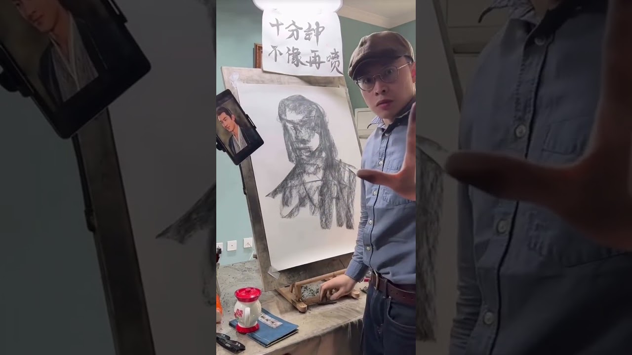 Wait For Master Art piece/ Master Shows Why the Student Art was not Good🫡