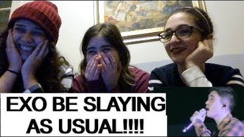 EXO KEEP ON DANCING + LUCKY + RUN LIVE [NON-KPOP FAN REACTION]