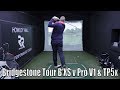 Bridgestone Tour B XS v Pro V1 & TP5x