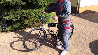 Oldtimer Fahrrad DDR mit MAW Motor evt. Brennabor oder Seidel & Naumann