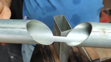 round pipe secret, how a welder does it on pipes of different sizes | round pipe cutting trick