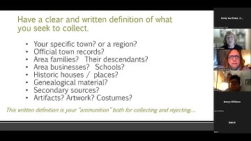 Archives 101 Part I: The Basics of Archival Acquisition and Appraisal