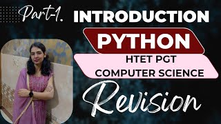 Python introduction (HTET PGT) Computer science exam|| #python #ankitaengineer #htetpgt
