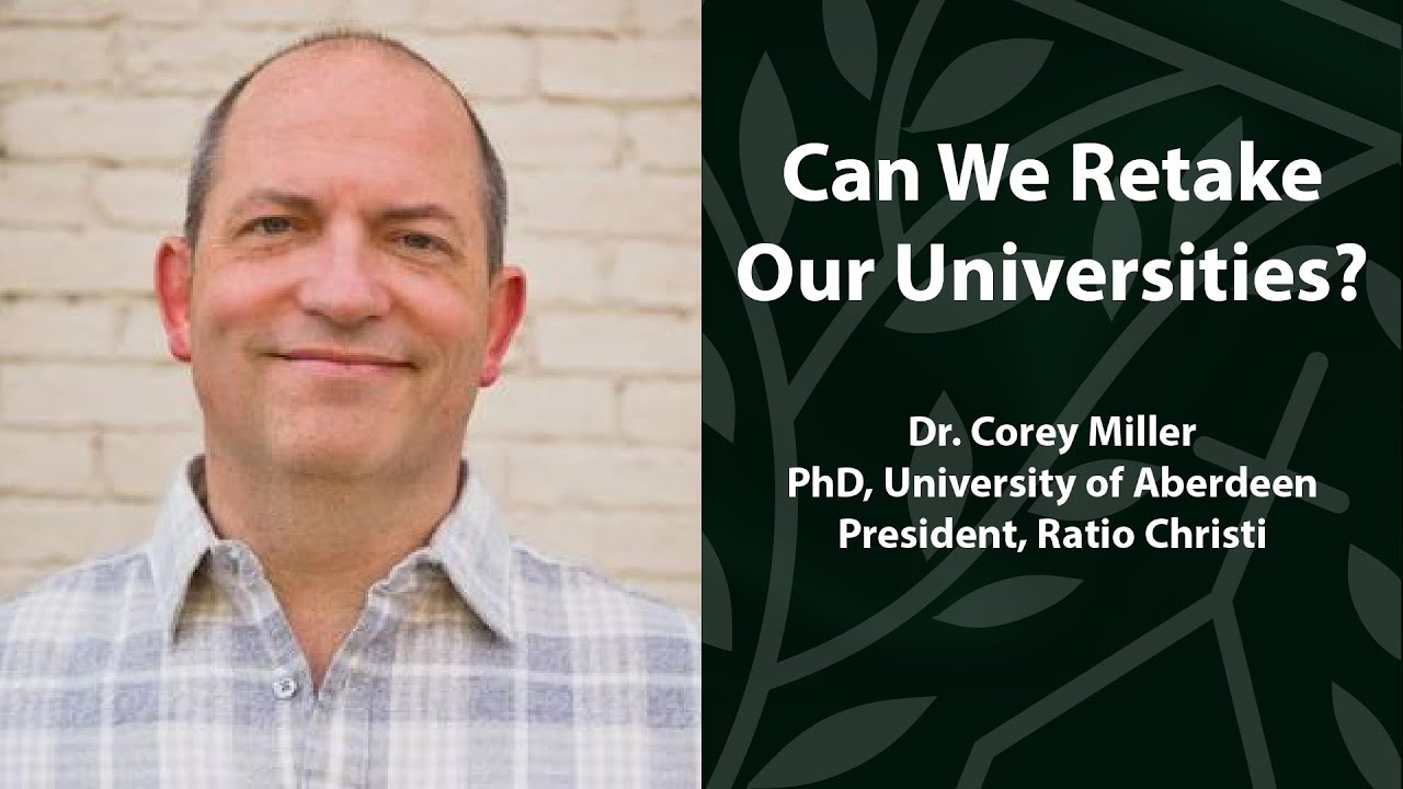 Can We Retake Our Universities? Dr. Corey Miller The Kirkwood