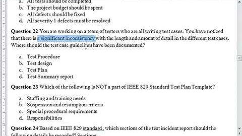 Chữa đề thi ISTQB foundation level by Tạ Thị Thinh- Examination A trong istqb.org
