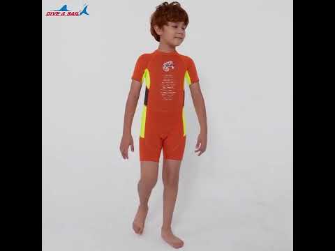 Banggood - DIVE&SAIL 2.5MM One-Piece Swimsuit Thickened Sun Protection Children's Diving Suit