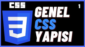 Genel Css Yapısı, Css ile Button Yapımı - Css Ders 1