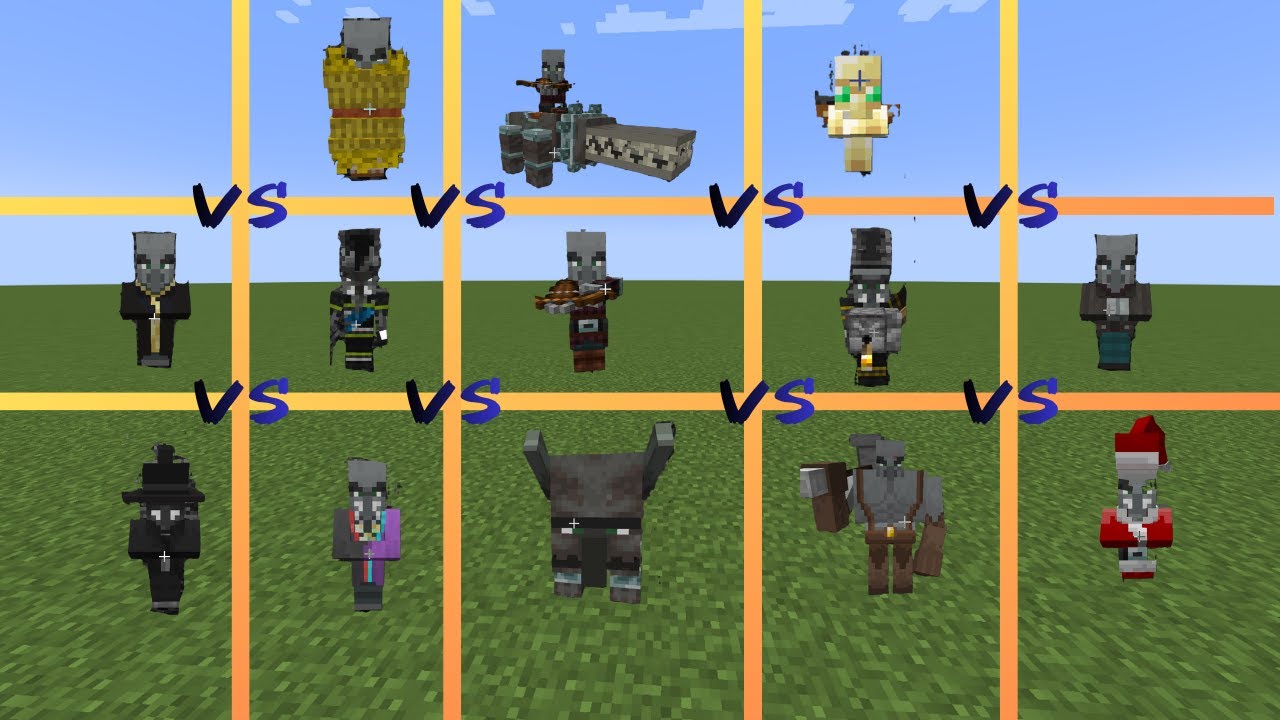 【マイクラ】襲撃者最強はだれだ！？Illagerトーナメント！！