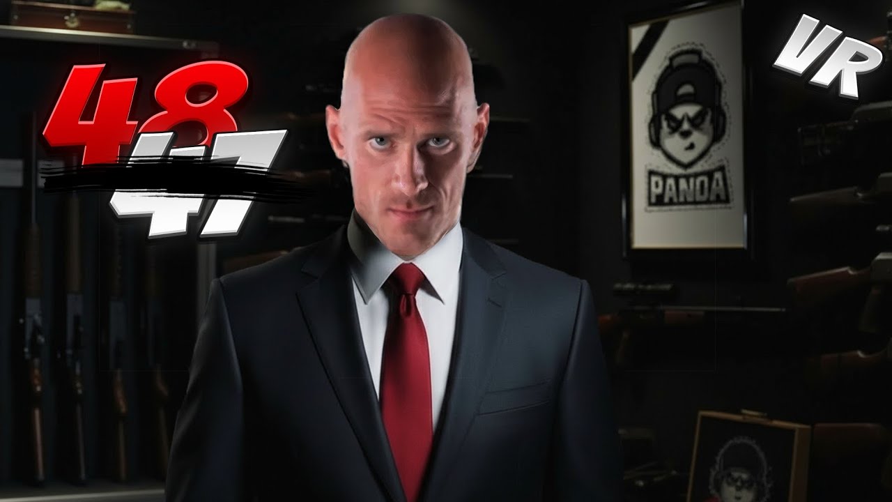 میتونم جای حاج پاندا رو بگیرم؟مامور 48😂Hitman VR