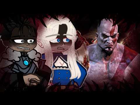 🇺🇸/🇧🇷 [NTR] Bad Ending Party react to Lihan as Kratos – Gacha React