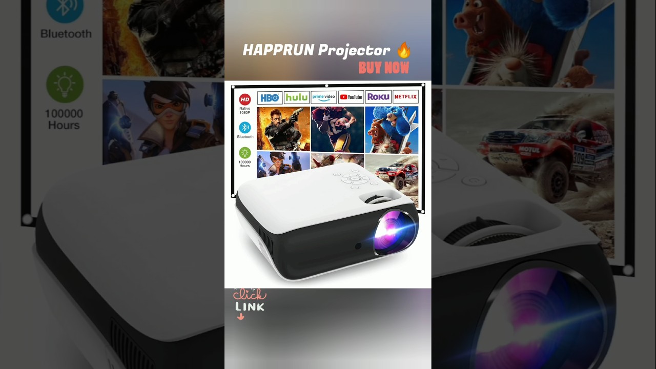 HAPPRUN Projector🔥🔥 