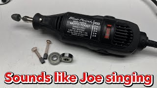 Why is my Blue Point YA3950B (Dremel 395) Moto-tool so noisy? Disassembly
