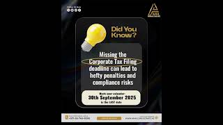 Corporate Tax Filing Deadline UAE