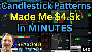 Candlestick Patterns Made Me $4.5k in MINUTES. EP 140
