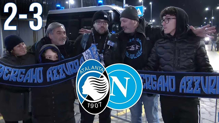 Atalanta Napoli 2-3 💙 Guardate la REAZIONE dei NAPOLETANI a Bergamo 💥 CHE RIMONTA!