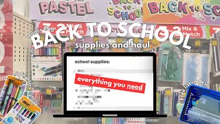 BACK TO SCHOOL SHOPPING - stationary notebooks storage