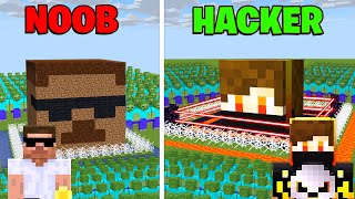 NOOB VS PRO VS HACKER SECURITY BUILD BATTLE !!!