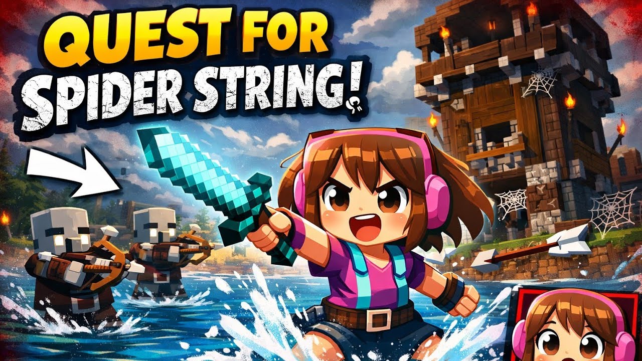 Minecraft: Outpost Action And Flowers!