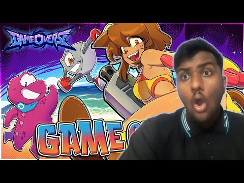GAME OVER! (GAMEOVERSE Kit Theme Song)【GAMEOVERSE FAN MUSIC VIDEO】REACTION VIDEO!