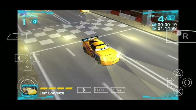 Cars 2 PSP Gameplay HD (PPSSPP) 