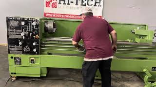 Nardini SZ-2080T Gap Bed Engine Lathe with Taper Turning Attachment 