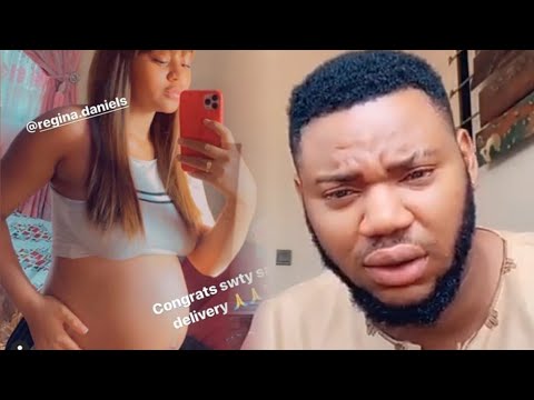 Regina Daniels Finally Pregnant Reveals Cute Baby Bump,Her Ex Boyfriend Soma Reacts & Cries Bitterly