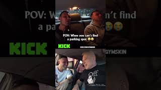 The moment gymskin and his dad couldn’t find a parking spot 😭😭 #gymskin