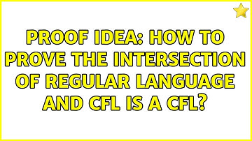Proof Idea: How to prove the intersection of regular language and CFL is a CFL? (2 Solutions!!)