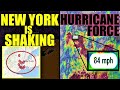 New York &#39;EARTHQUAKE&#39; Swarm - HURRICANE Force Winds Rock Great Lakes Region!