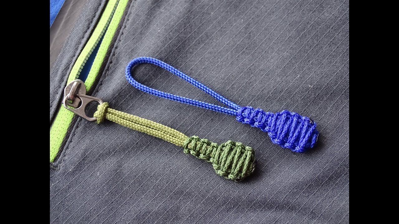 How to Make a Paracord Zipper Pull