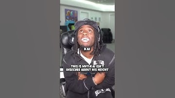 Kai isn’t insecure about his height 🕺🏿