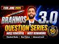 BRAHMOS 3.0 🚀 | CSIR NET June 2026 की Most Powerful Question Series | Top 50 Rank Target