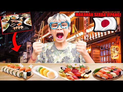 Mukbang Makanan Serba Dari Jepang!!! Bocil Sampai Muntah Kebanyakan Makan Sushi