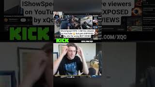 Famous IShowSpeed HITS 1.6M live viewers on YouTube 😳 but gets EXPOSED by xQc for using BOT VIEWS Wealth
