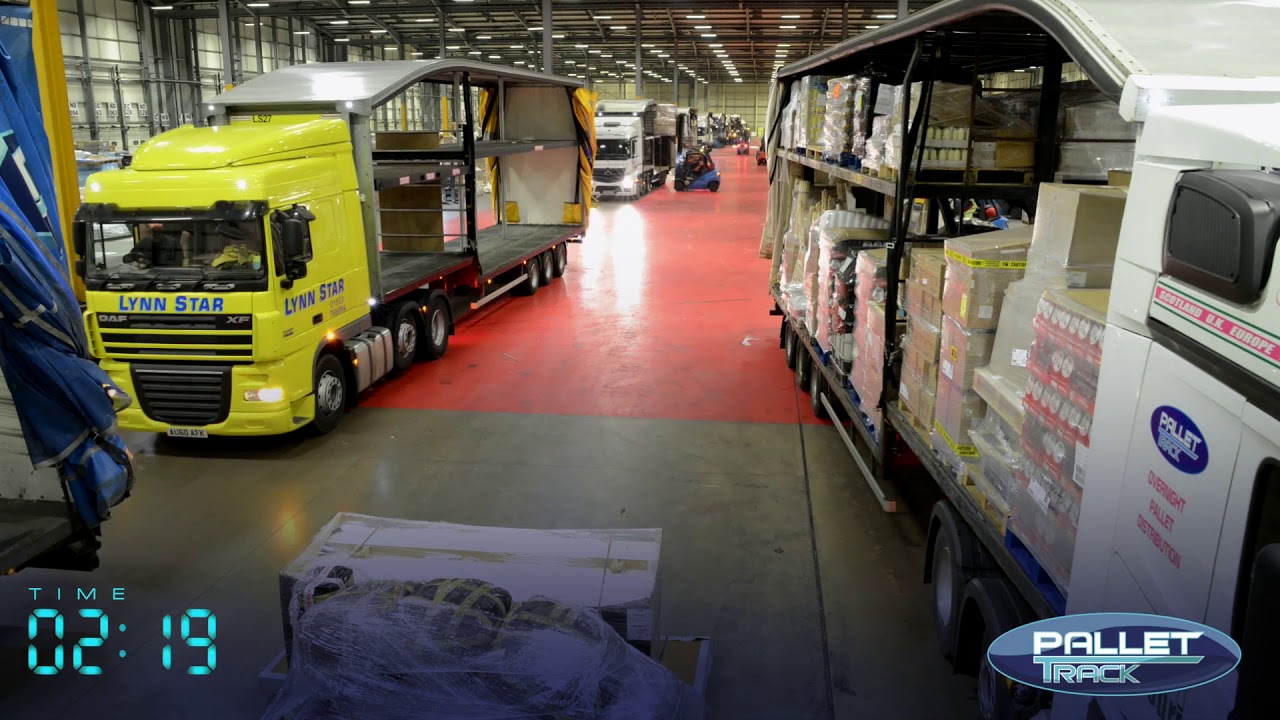 Pallet Track Logistics Time Lapse YouTube