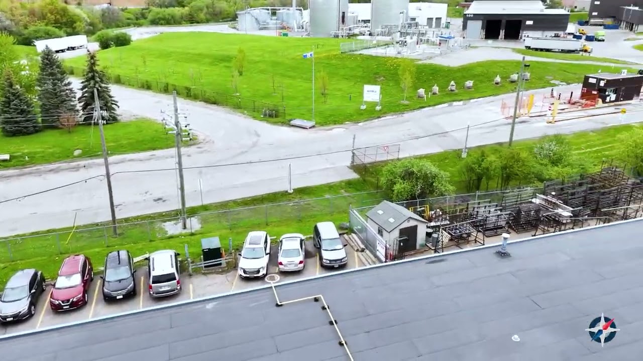 Still from NorthCan Roofing's own film: 27 Vanley Street, North York