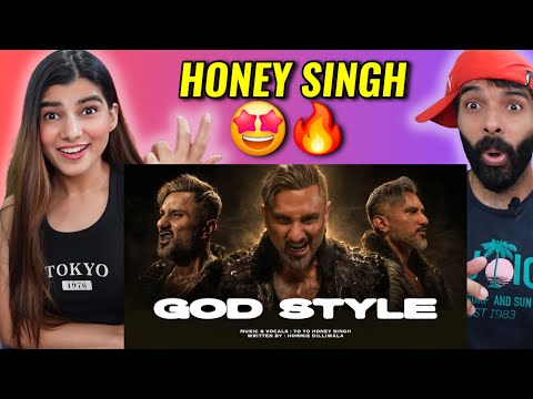 GOD STYLE | YO YO HONEY SINGH REACTION | Hommie Dilliwala | Full Video