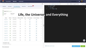 L5.1 Solving First Problem in Competitive Programming | Programming in Python