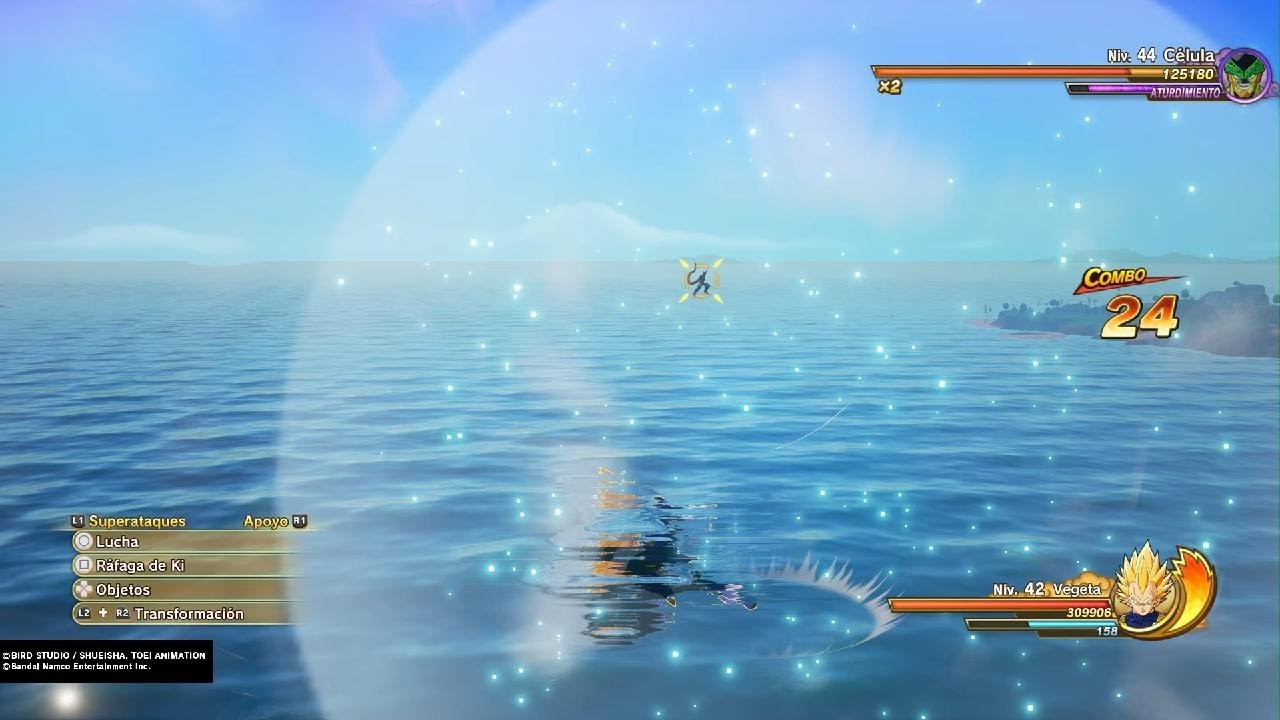 Vegeta vs cell fase2