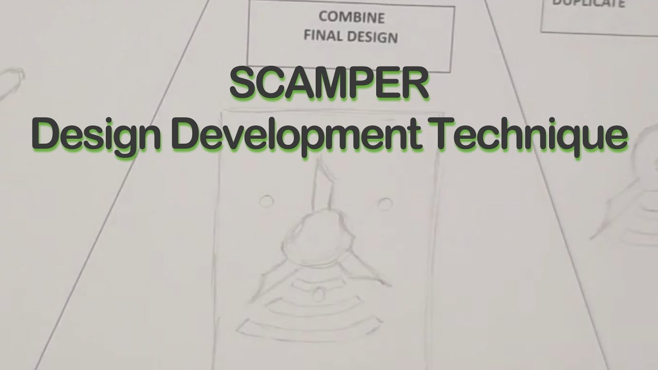 Year 9 Scamper Design Activity - YouTube