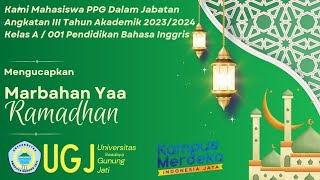 MAHASISWA PPG DALJAB ANGKATAN III TAHUN AKADEMIK 2023/2024 | LPTK UGJ #ugj #ppgdaljab